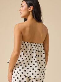 Veda Polka Dot Tube Top Detail 5 - TULLABEE