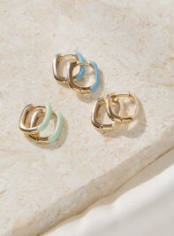 Mini Shell and Hoop Earring Pack Detail 3 - TULLABEE