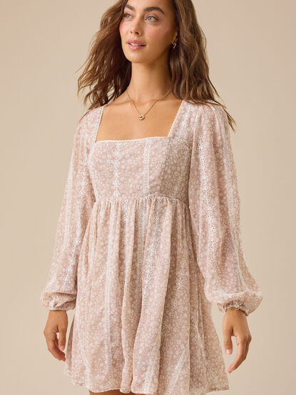 Antonia Floral Mini Dress - TULLABEE