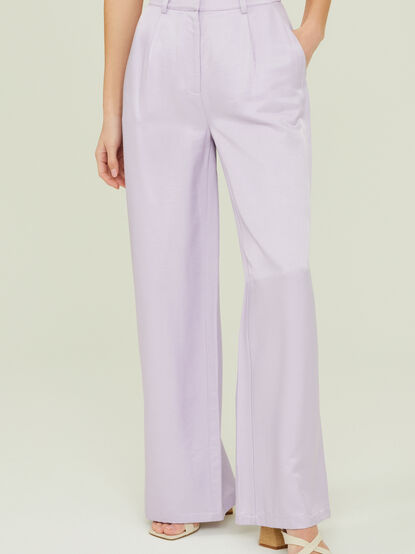 Storm Satin Trousers - TULLABEE