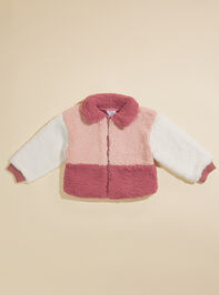Mia Color Block Sherpa Jacket by MudPie - TULLABEE