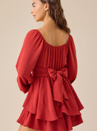 Marisol Crossover Romper Detail 2 - TULLABEE