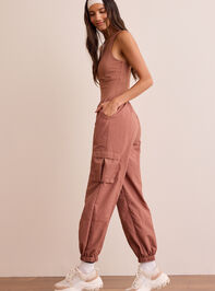 Ball Out Jumpsuit Detail 3 - TULLABEE
