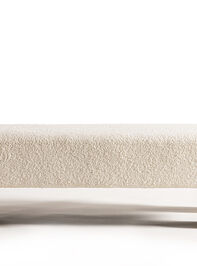 Olivia Wood & Upholstered Bench - TULLABEE