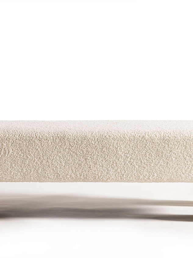Olivia Wood & Upholstered Bench - TULLABEE