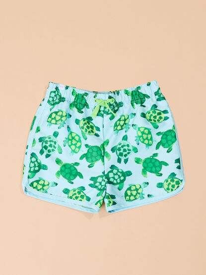 Turtle Printed Trunks by Mud Pie - TULLABEE