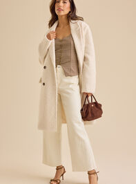 Shawn Plaid Fitted Vest Detail 6 - TULLABEE