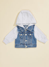Jake Denim Jacket Detail 2 - TULLABEE