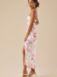 Emma Kate Floral Maxi Dress Detail 4 - TULLABEE