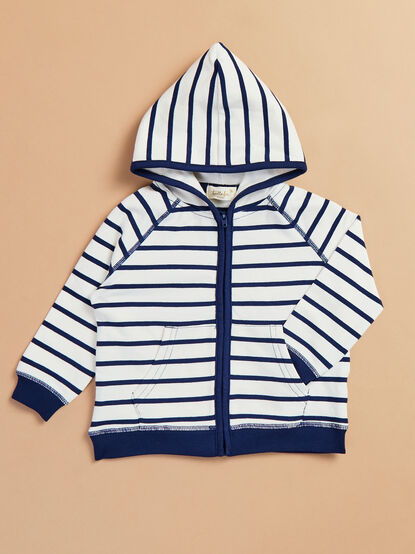 Chase Striped Jacket - TULLABEE