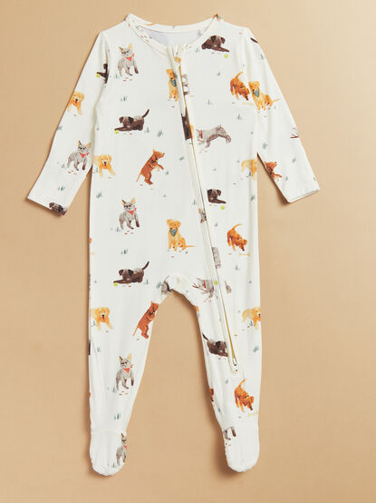 Playful Pups Footie - TULLABEE