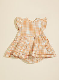 Sadie Gingham Dress and Bloomer Set by Quincy Mae - TULLABEE