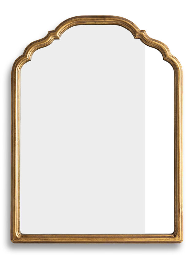Colette Gilded Wood Mirror - TULLABEE