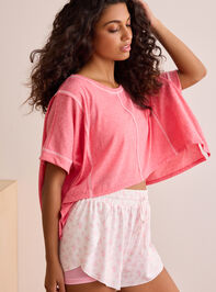 No Days Off Boxy Tee Detail 3 - TULLABEE