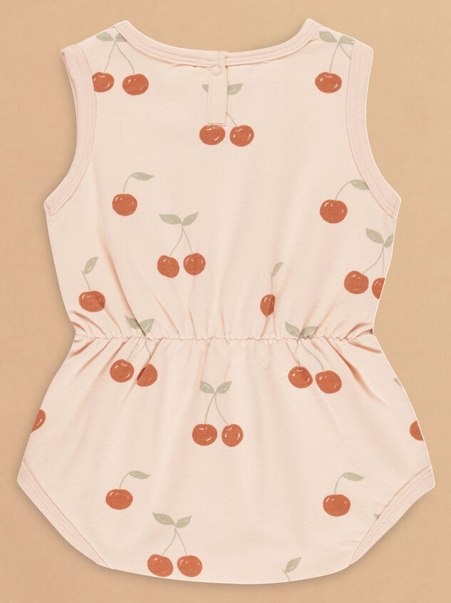 Cherries Cinch Playsuit by Rylee + Cru Detail 2 - TULLABEE