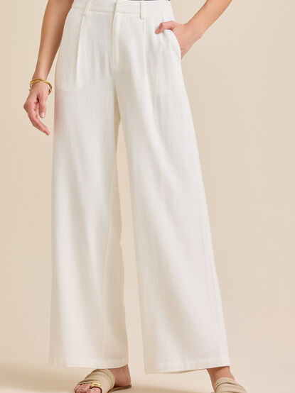 Kay Linen Trouser - TULLABEE