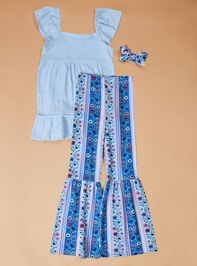Groovy Floral Toddler Set - TULLABEE