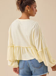 Angie Ruffle Top Detail 5 - TULLABEE