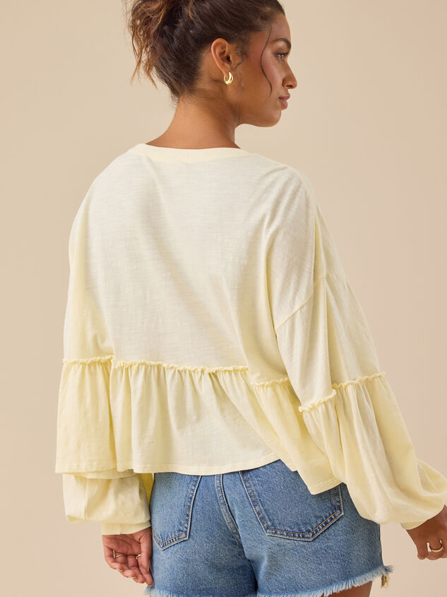 Angie Ruffle Top Detail 5 - TULLABEE