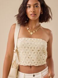 Briar Crochet Tube Top Detail 3 - TULLABEE