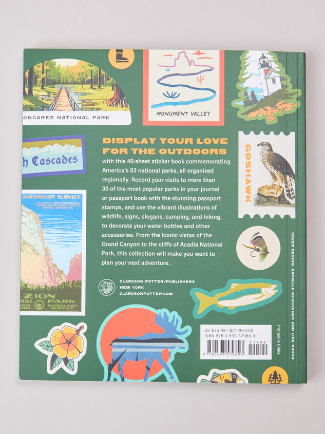 National Parks Stickerology Book Detail 3 - TULLABEE