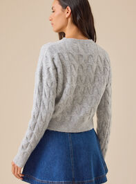 Jane Cable Sweater Detail 5 - TULLABEE