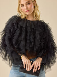 Tatiana Long Sleeve Ruffle Top - TULLABEE