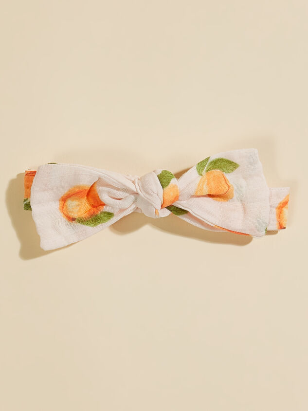 Sweet Peach Bow Headband - TULLABEE