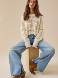Cate Bow Sweater Detail 3 - TULLABEE