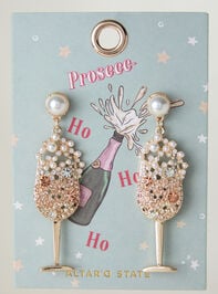 Glitz Prosecco Dangle Earrings - TULLABEE