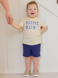 Asher Solid Muslin Shorts - TULLABEE