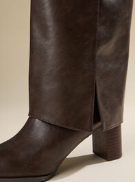 Holland Foldover Tall Boot Detail 4 - TULLABEE
