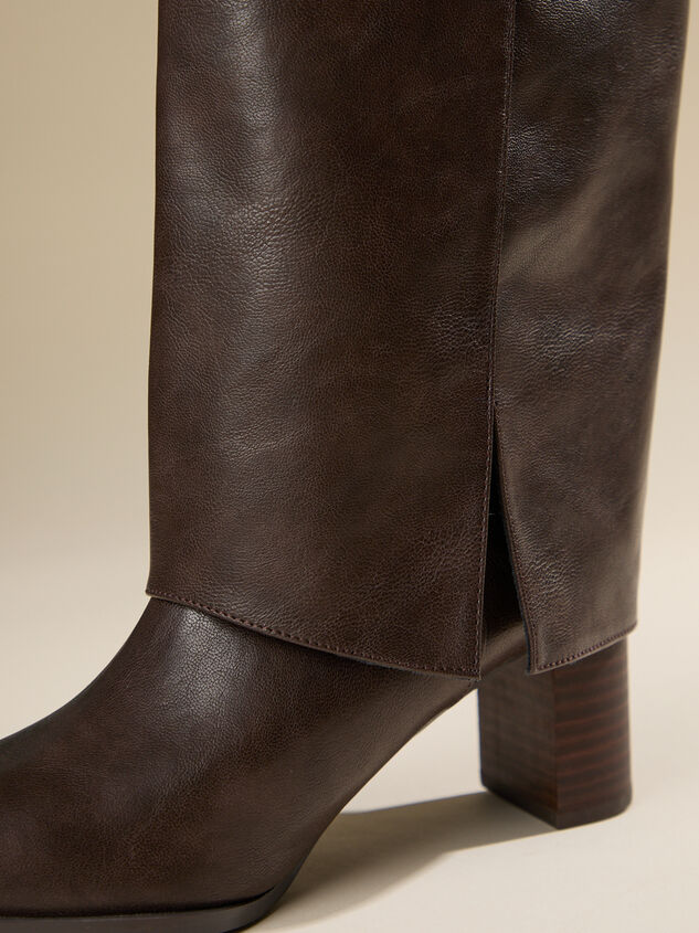 Holland Foldover Tall Boot Detail 4 - TULLABEE