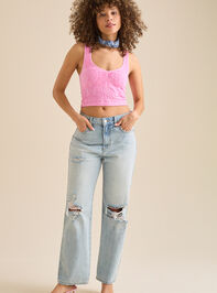 Everday Seamless Floral Cami Detail 2 - TULLABEE