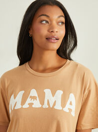 Mama Bear Graphic Tee Detail 2 - TULLABEE