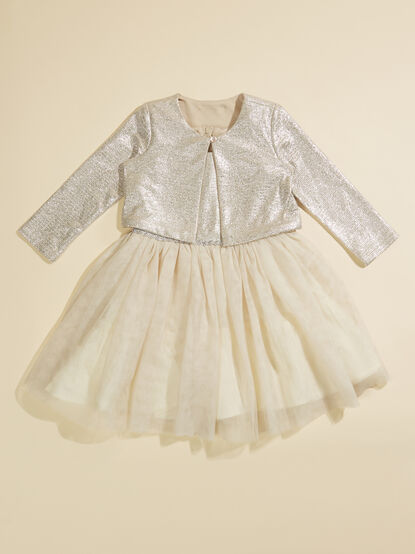 Cherise Cardigan and Dress Set - TULLABEE
