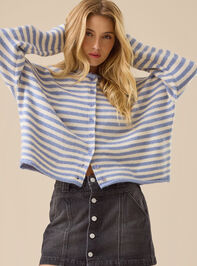 Annika Denim Button Up Skort Detail 4 - TULLABEE