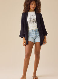 Lorelai Open Cardigan Detail 3 - TULLABEE