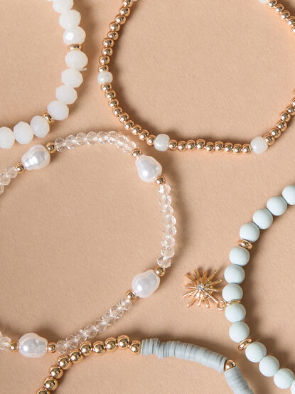 Celestial Charm Bracelet Set - TULLABEE