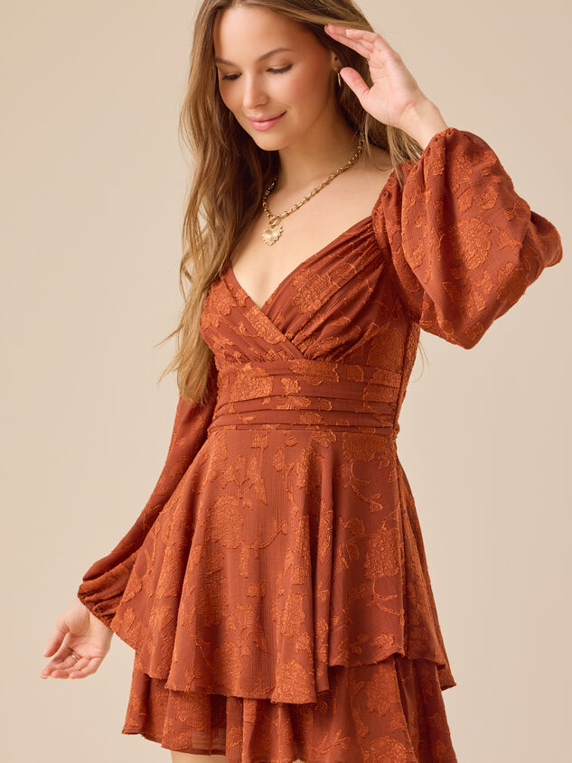 Lola Long Sleeve Floral Romper Detail 2 - TULLABEE