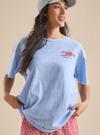 American Lobster Graphic Tee Detail 3 - TULLABEE