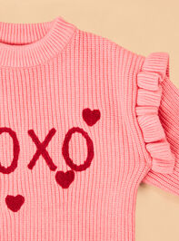 XOXO Sweater Detail 3 - TULLABEE