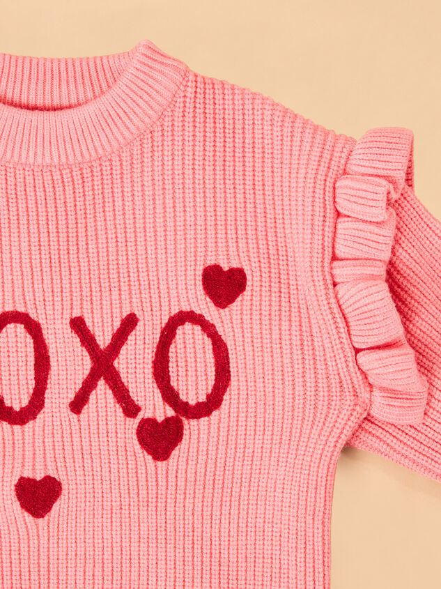 XOXO Sweater Detail 3 - TULLABEE