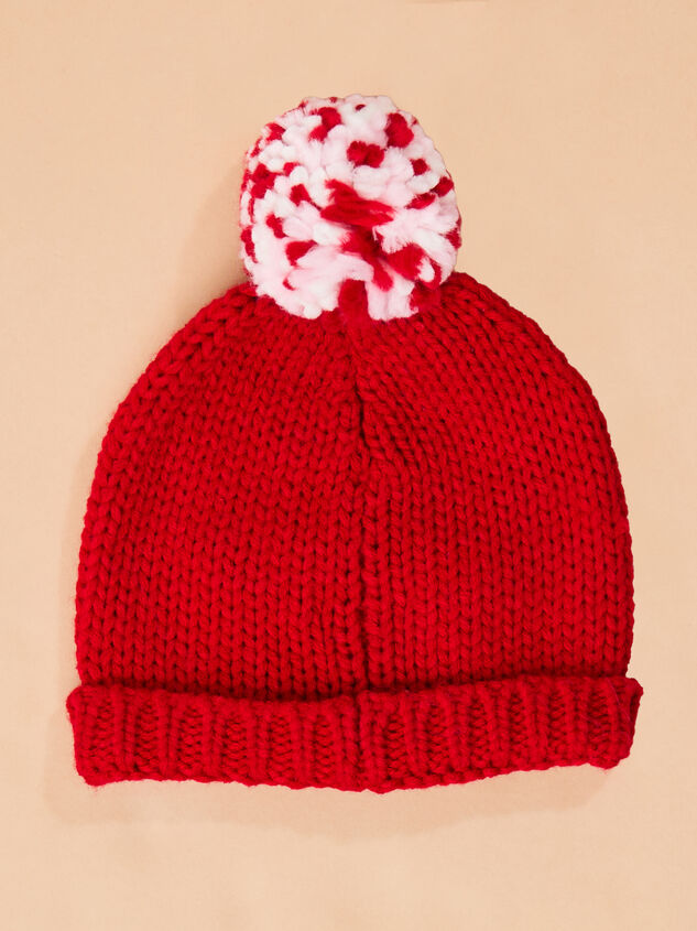 Jolly Knit Beanie by Mudpie Detail 2 - TULLABEE