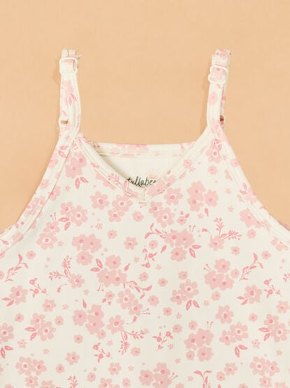 Kara Floral Toddler Athletic Dress - TULLABEE