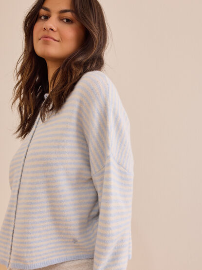 Reformer Striped Cardigan - TULLABEE