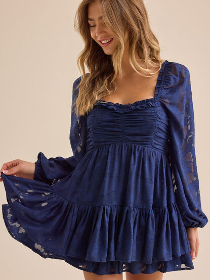 Clairyn Tiered Mini Dress - TULLABEE