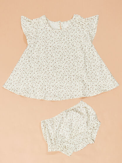 Jade Floral Baby Dress - TULLABEE