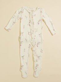Melody Floral Ruffle Footie - TULLABEE