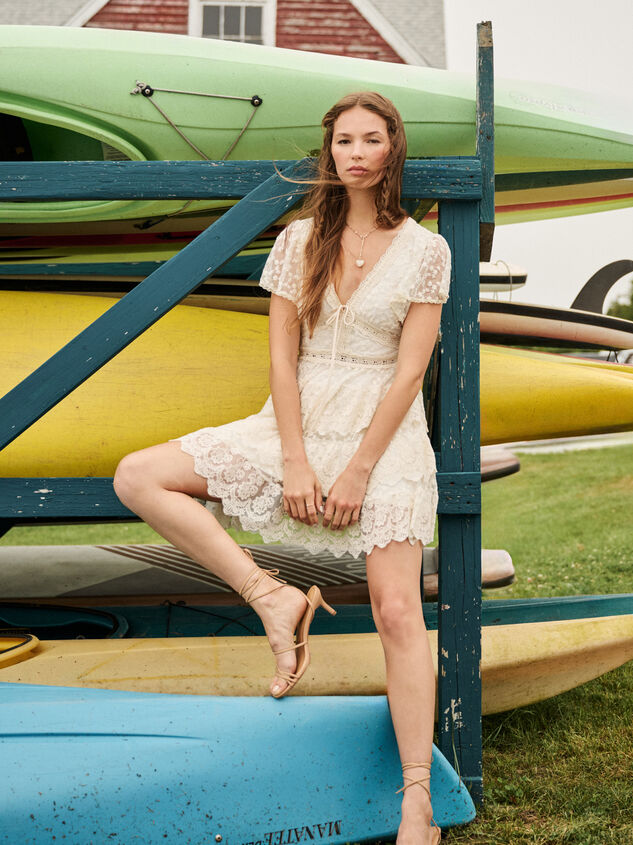 Leighton Lace Mini Dress - TULLABEE